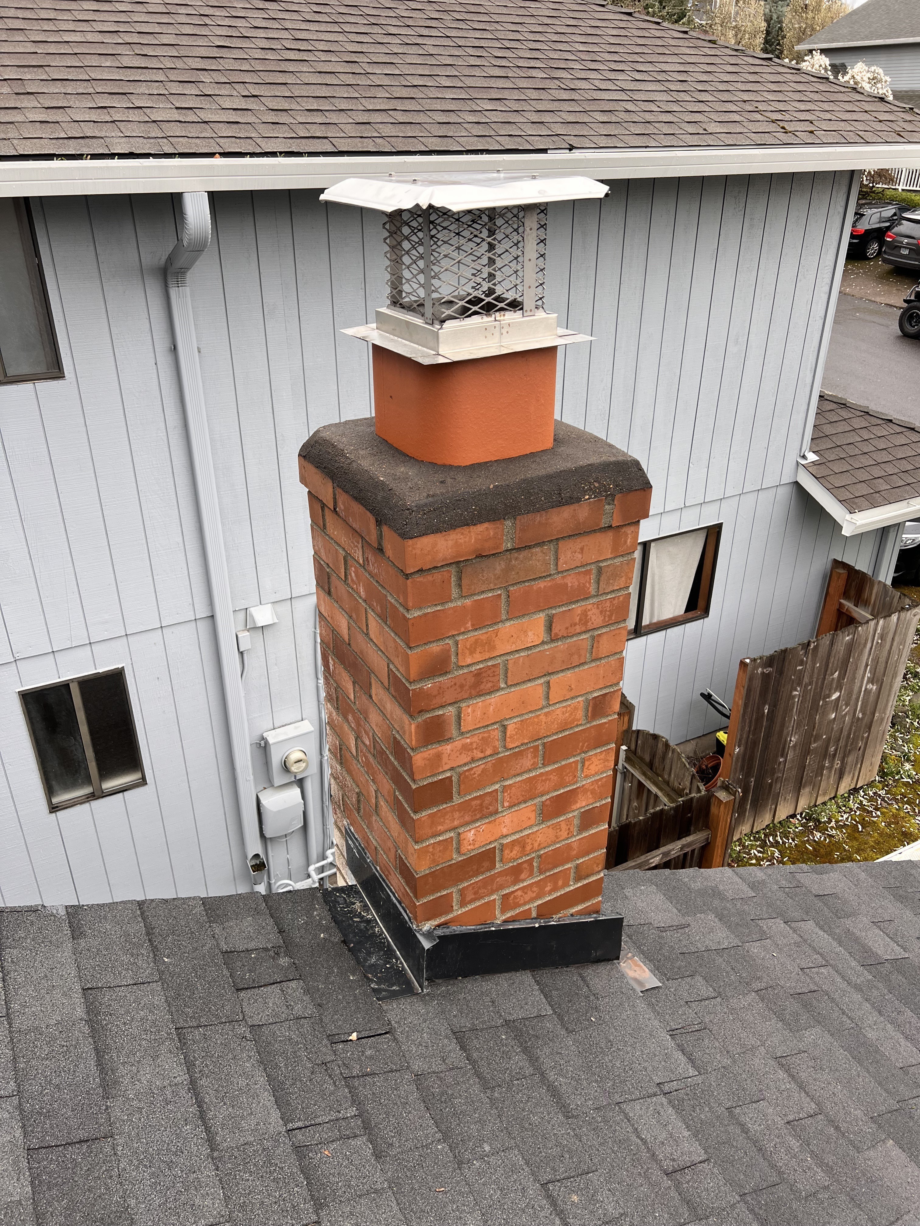 Chimney w/ New Crown