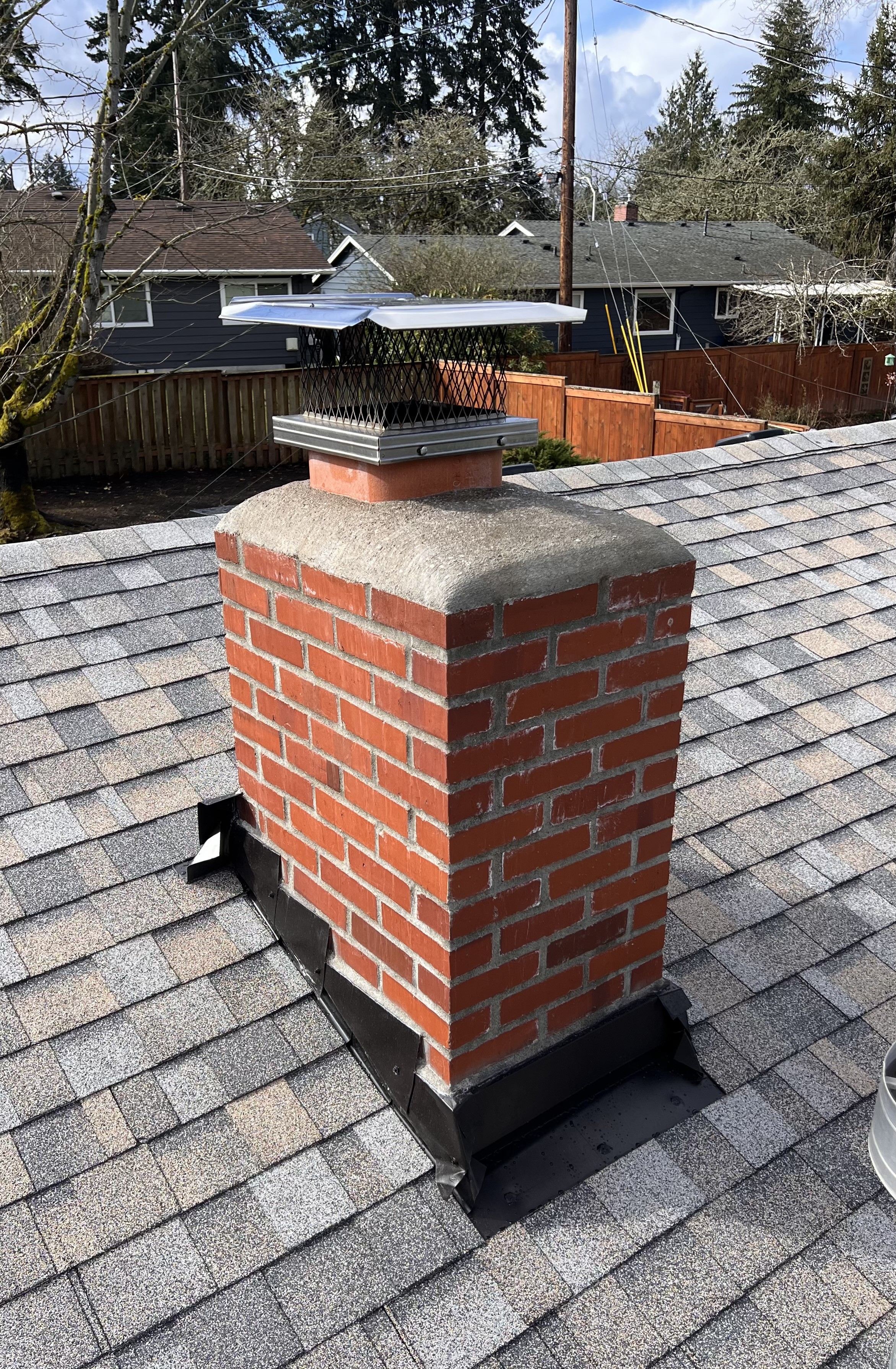 Brick Chimney Restore