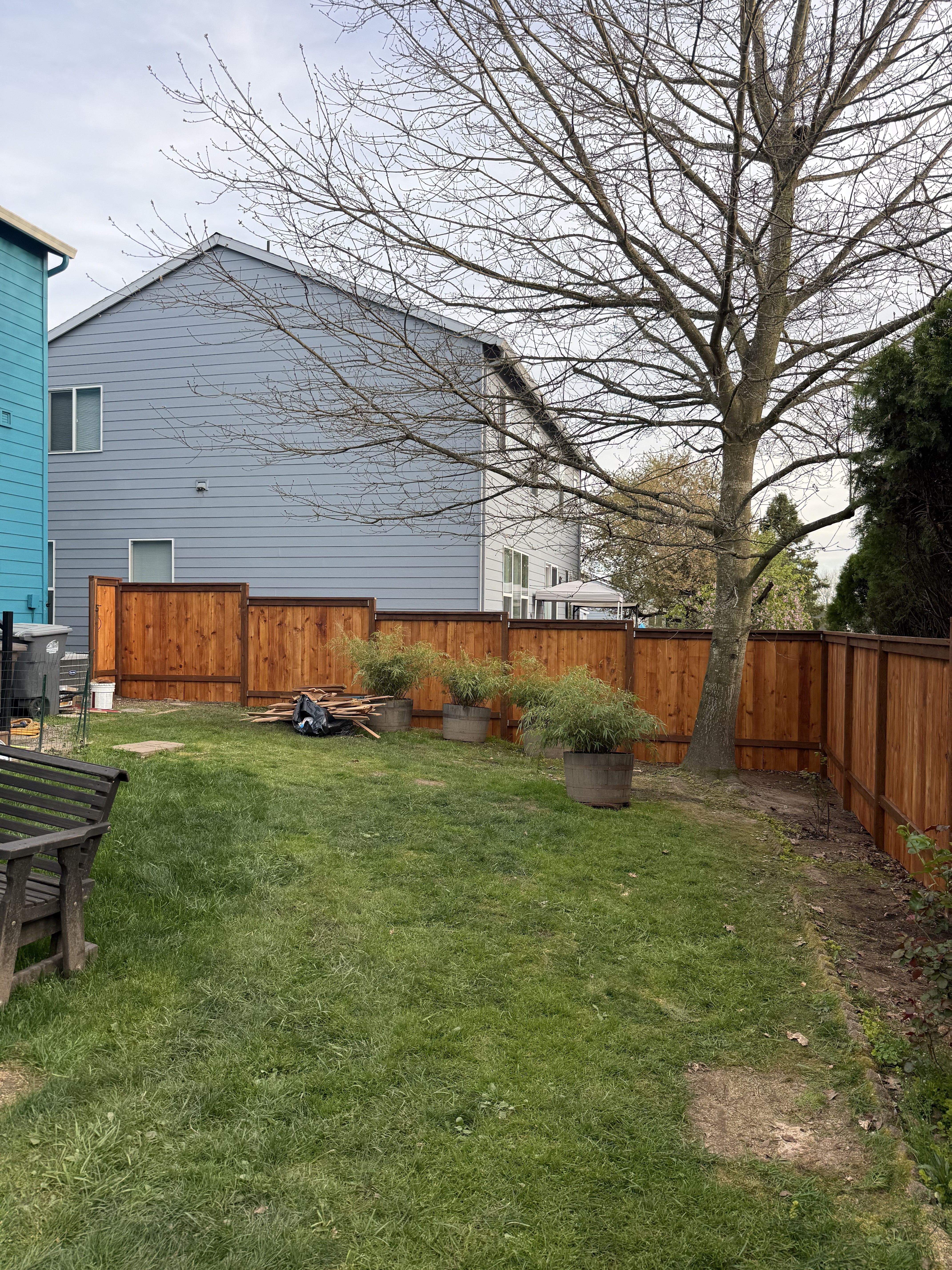 Backyard Fence Surround
