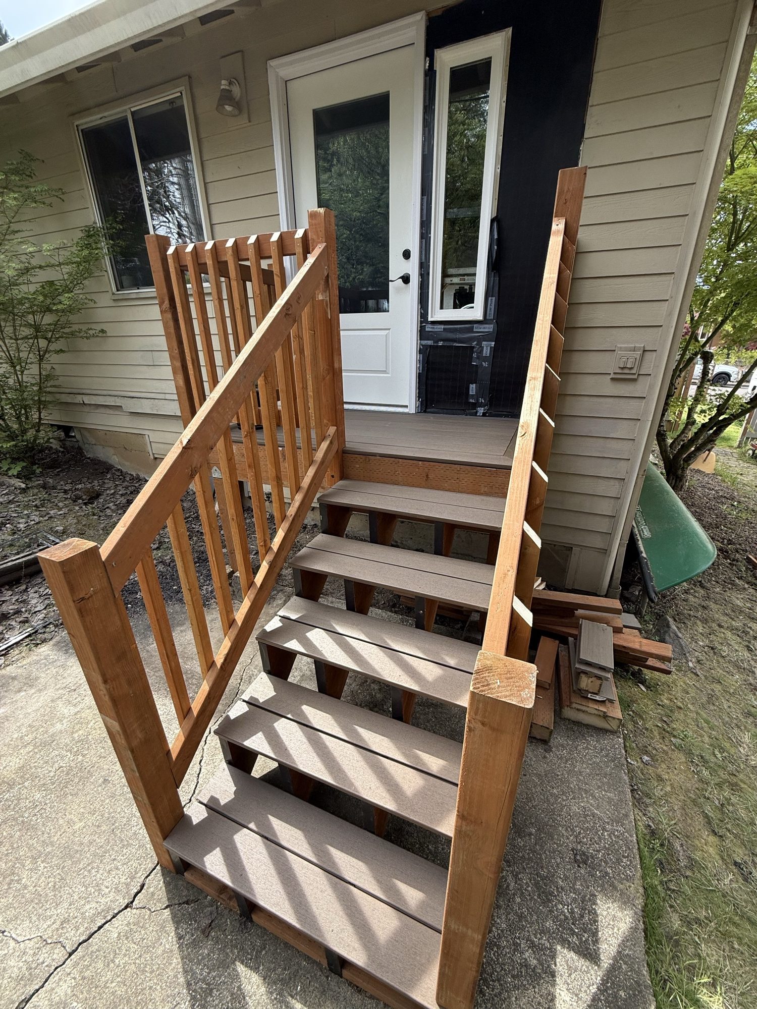 Composite Entry Stairs