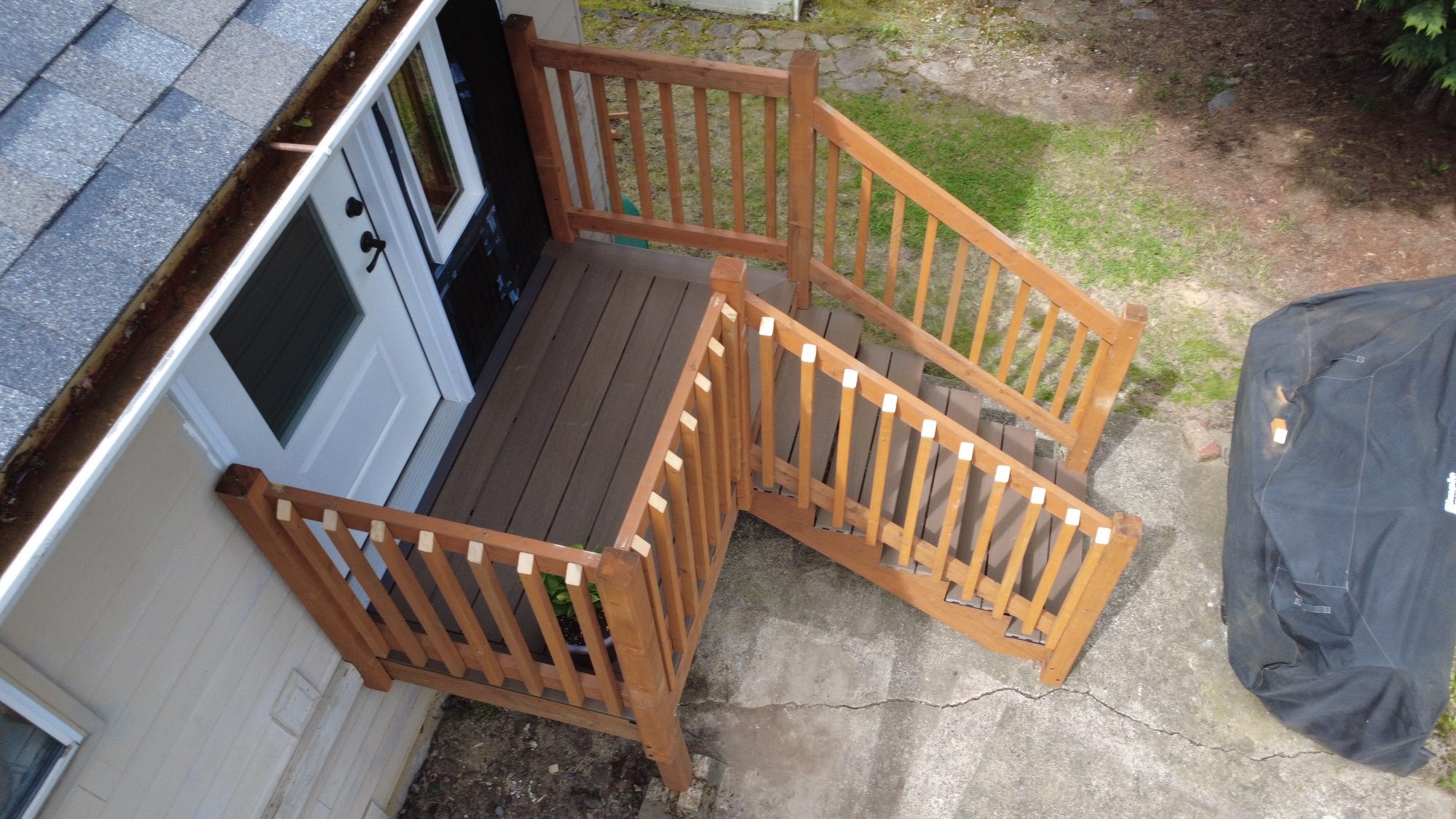 Entry Deck & Stairs