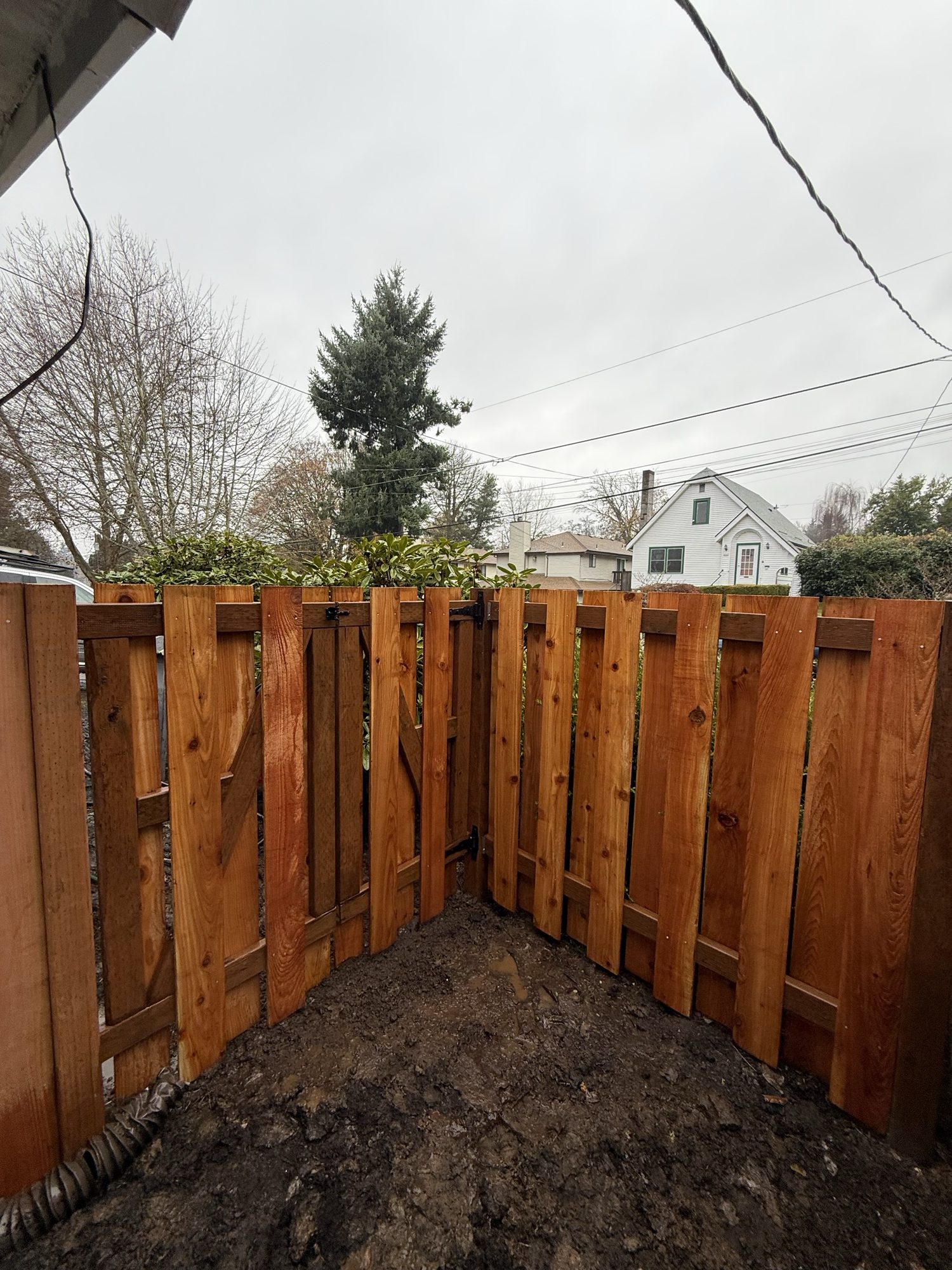 Cedar Gate & Corner