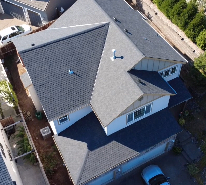 Gray Shingle Roof